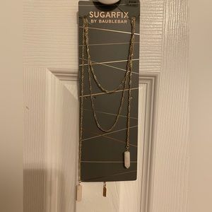 Sugarfix by Baublebar Gold and Crystal necklace